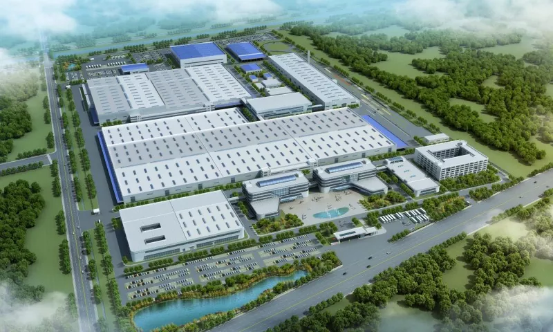 EHSS Prefab Steel Plants for Auto Industrial Parks