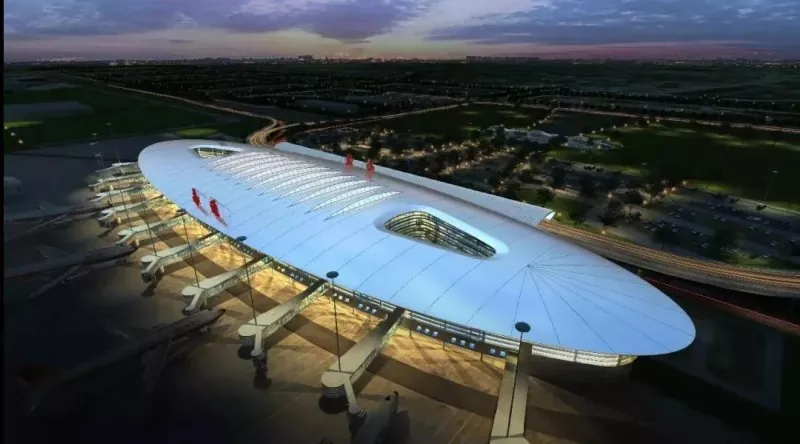 Hoʻopilikino ʻia ʻo Large Space Steel Terminal