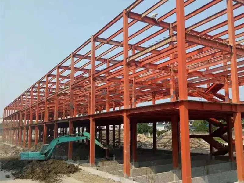 Hana ʻia ʻo Ecofriendly Steel Frame Warehouse