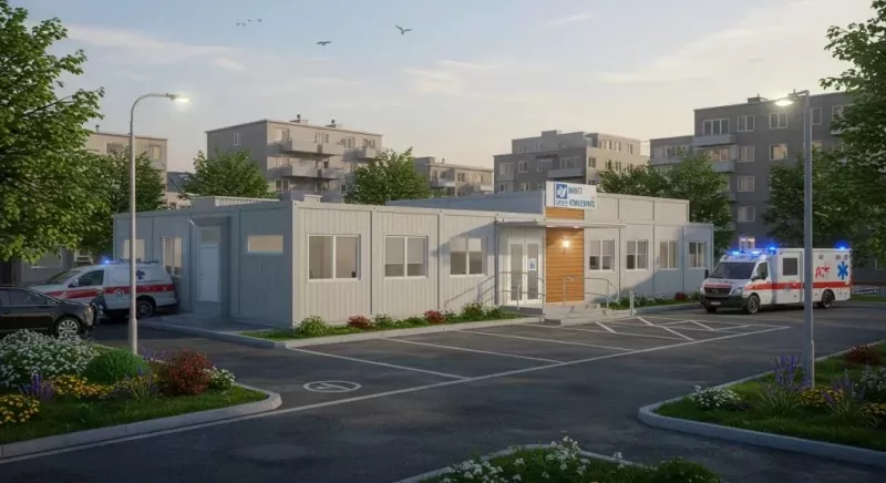 Modular Prefabricated Steel Healthcare Units