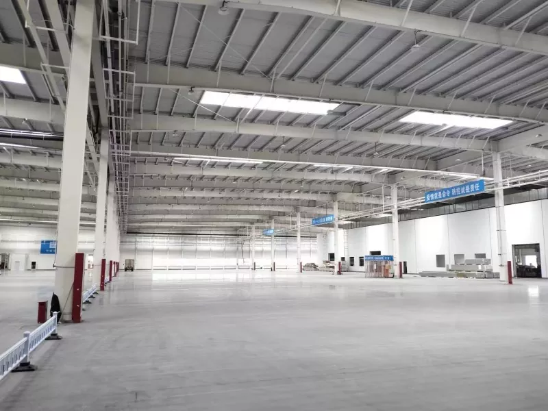 Hana ʻia ʻo Multi Span Steel Structure Warehouse
