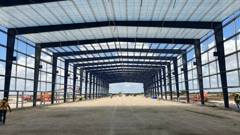 Hana ʻia ʻana o ka Portal Frame Steel