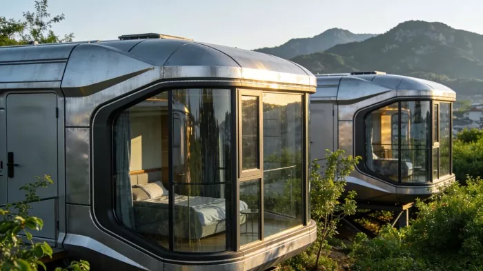 ʻO ka Home Space Capsule i hana mua ʻia