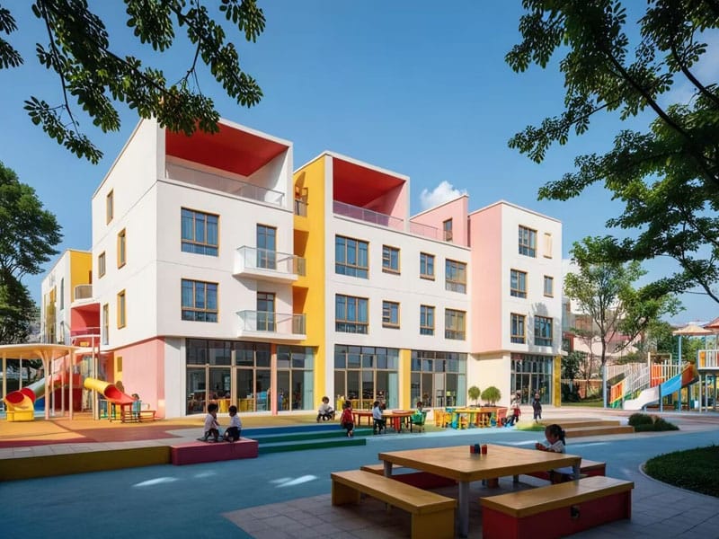 Hale Kindergarten Steel Building